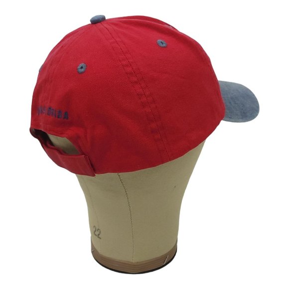 Vtg Distinctive Headwear Emerald Coast Strapack Cap Destin Florida Embroidery - Picture 10 of 11